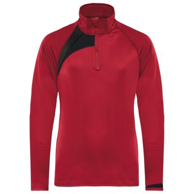Kinder Trainings-Sweatshirt mit 1/4 Reißverschluss PA329