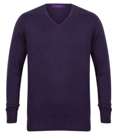 Men's 12gg V-Neck Jumper
