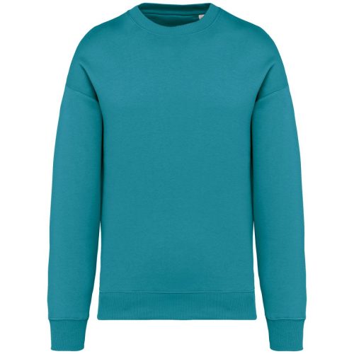 Unisex Oversized Crew Neck Sweatshirt – Native Spirit in Adriatic Blue
