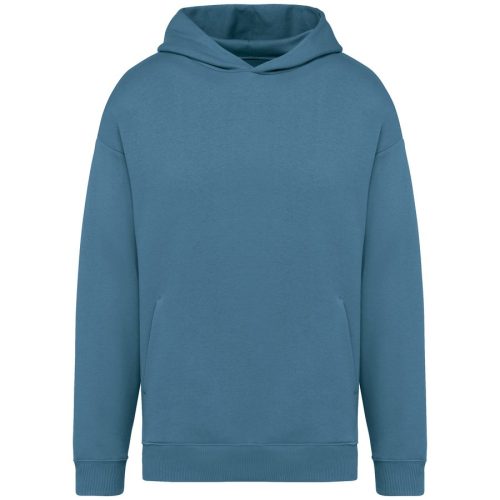 Unisex Oversized Hooded Sweatshirt – Native Spirit in Adriatic Blue