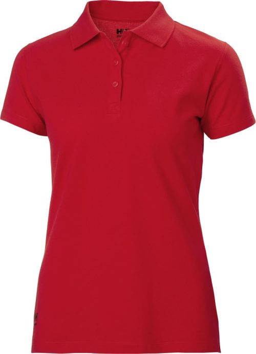 Damen Piqué Polo "Classic" Classic 79168 – Helly Hansen in Alert Red