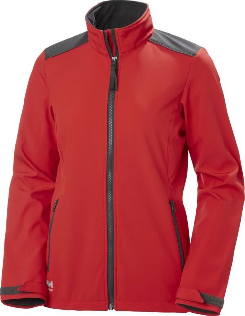 Damen 2-Lagen Softshell Jacke "Manchester" Manchester 74241 – Helly Hansen in Alert Red/Ebony