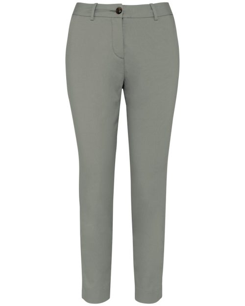 7/8-Damen Chinohose NS737 – Native Spirit in Almond Green