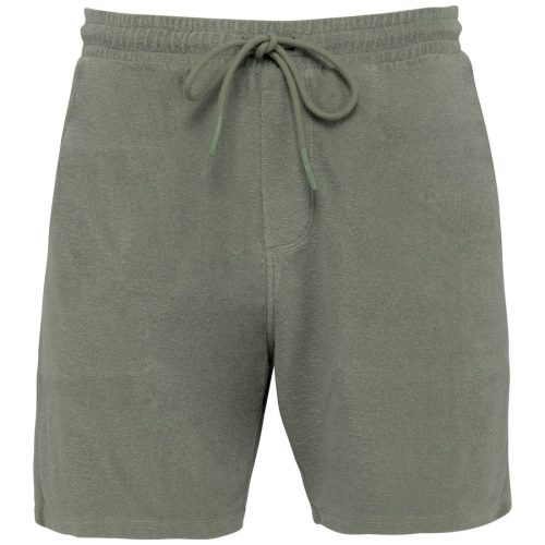 Herrenshorts aus Frottee NS727 – Native Spirit in Almond Green