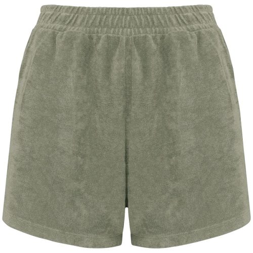 Damenshorts aus Frottee NS728 – Native Spirit in Almond Green