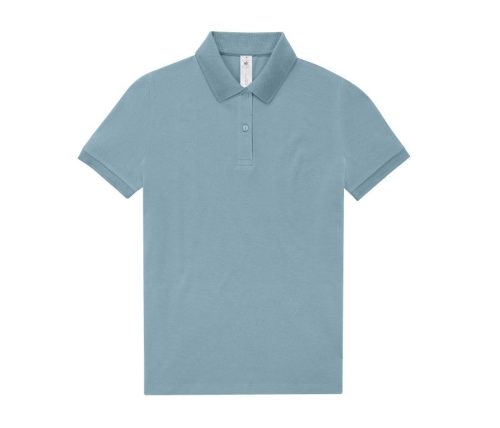 MY POLO 210 Damen mit kurzen Ärmeln PW463 – B&C in Amalfi Blue