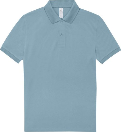 Schweres Piqué Polo My Polo 210 – B&C in Amalfi Blue
