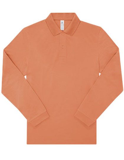 My Polo 210 Long Sleeve – B&C BE INSPIRED in Amalfi Coral