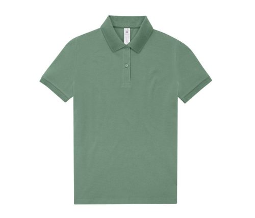 MY POLO 210 Damen mit kurzen Ärmeln PW463 – B&C in Amalfi Green