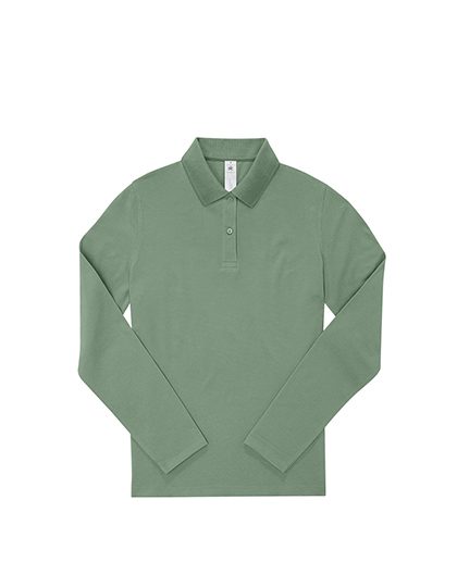 My Polo 210 Long Sleeve /Women – B&C BE INSPIRED in Amalfi Green