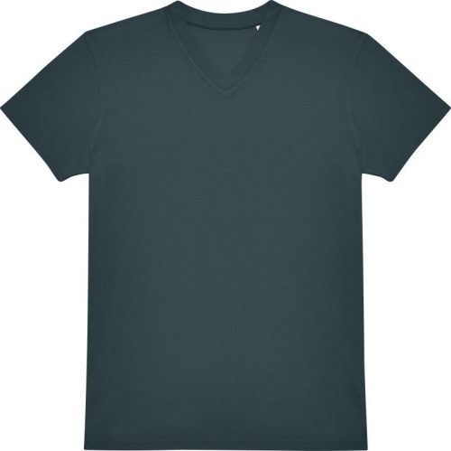 V-Ausschnitt T-Shirt #E150 V – B&C in Amalfi Teal