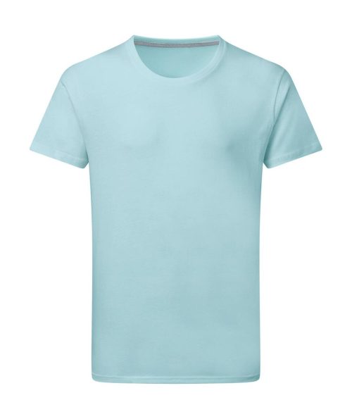 Signature Tagless Tee Men SGTee – SG Signature in Angel Blue
