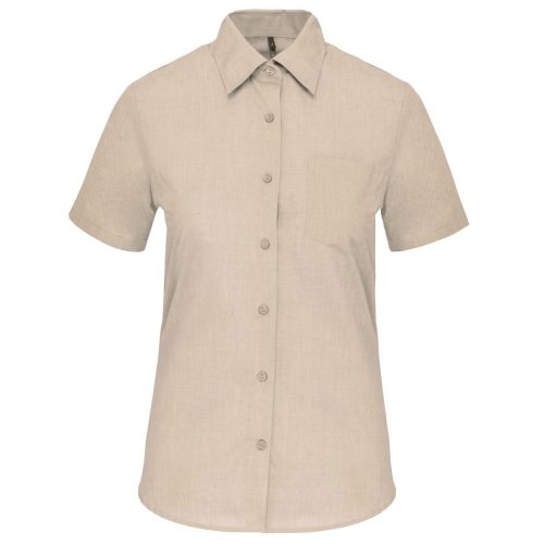 Popeline Bluse "Judith" kurzarm K 548 – Kariban in Angora