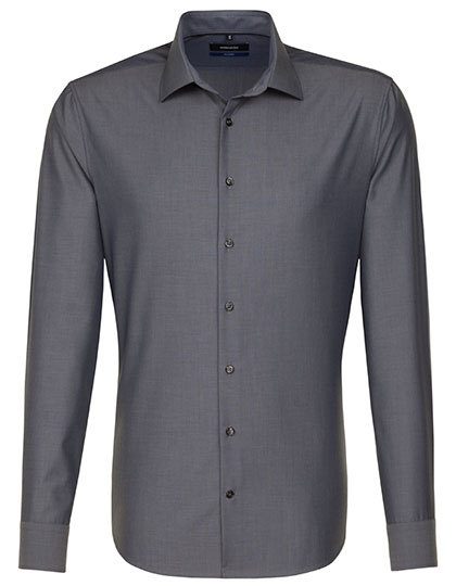 Men´s Shirt Shaped Fit Long Sleeve – Seidensticker in Anthracite