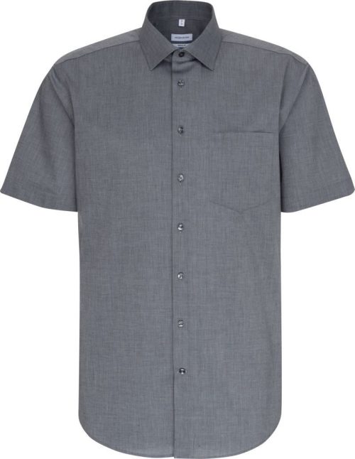 Hemd kurzarm Shirt Regular SSL – Seidensticker in Anthracite