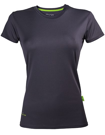 Ladies´ Evolution Tech Tee – CONA SPORTS in Anthracite