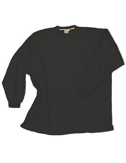 Sweatshirt Open Hem – Honeymoon in Anthracite