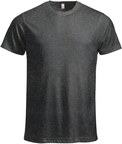 Herren T-Shirt New Classic-T – Clique in Anthracite Melange