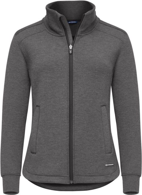 Damen Cardigan Pemberton Cardigan Full Zip Women – Cutter & Buck in Anthracite Melange