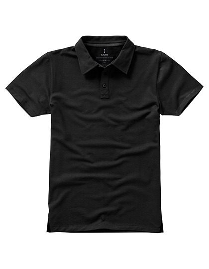 Men´s Markham Polo – Elevate Life in Anthracite (Solid)/Black