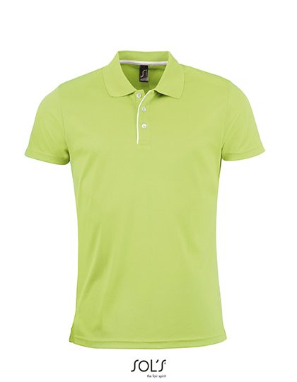 Men´s Sports Polo Shirt Performer – SOL´S in Apple Green