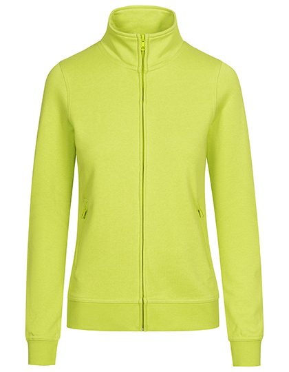 Women´s Sweatjacket – EXCD by Promodoro in Apple Green