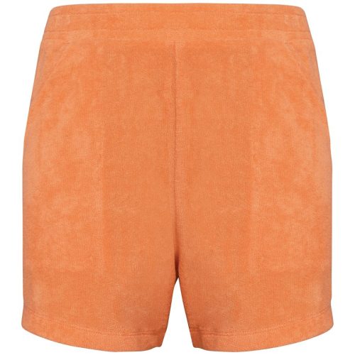 Shorts aus Frottee für Mädchen NS719 – Native Spirit in Apricot