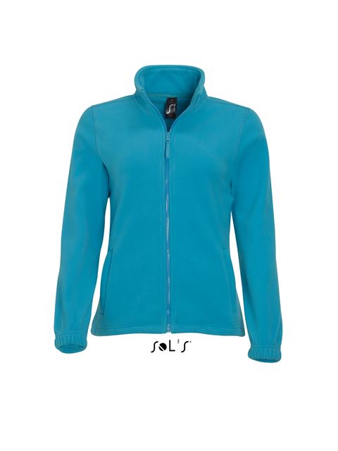 Sol's North Women - Zipped Fleece Jacket – SOL'S in Aqua