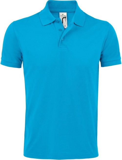 Schweres Herren Piqué Polo Prime Men – SOL'S in Aqua