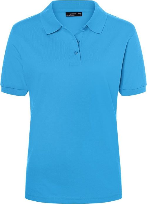 Damen Piqué Polo JN 71 – Daiber in Aqua