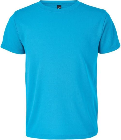 Kinder Piqué Sport Shirt Sprint Kids – SOL'S in Aqua