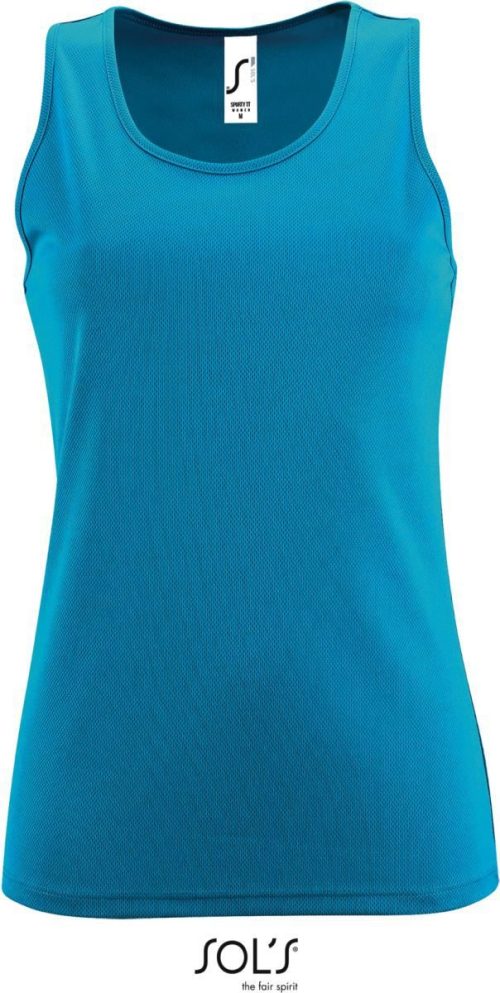 Damen Sport Tanktop Sporty TT Women – SOL'S in Aqua