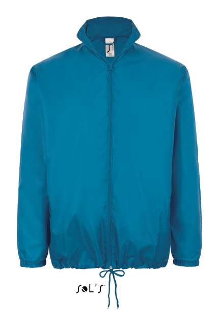 Sol's Shift - Unisex Water Repellent Windbreaker – SOL'S in Aqua