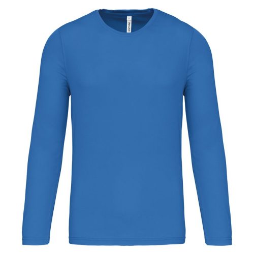 Herren Basic Sport Funktionsshirt Langarm PA443 – Proact in Aqua Blue