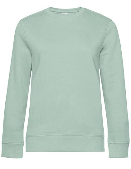 QUEEN Crew Neck Sweat_° – B&C BE INSPIRED in Aqua Green