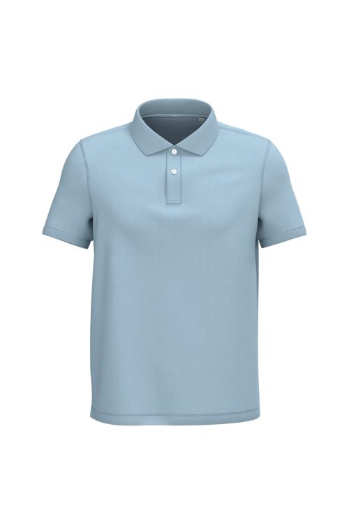 Polohemd aus Pikeetrikot für Herren NS207 – Native Spirit in Aquamarine