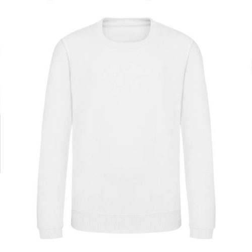 Kids Awdis Sweat – Just Hoods in Arctic White