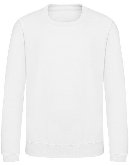Kids´ AWDis Sweat – Just Hoods in Arctic White
