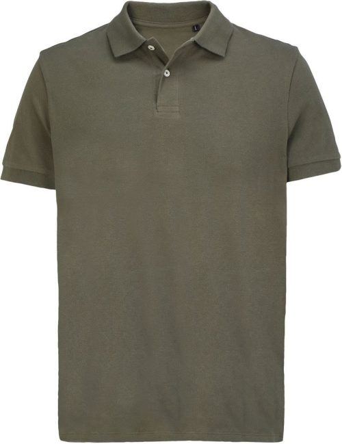 Schweres Unisex Piqué Polo Pacific – SOL'S in Army