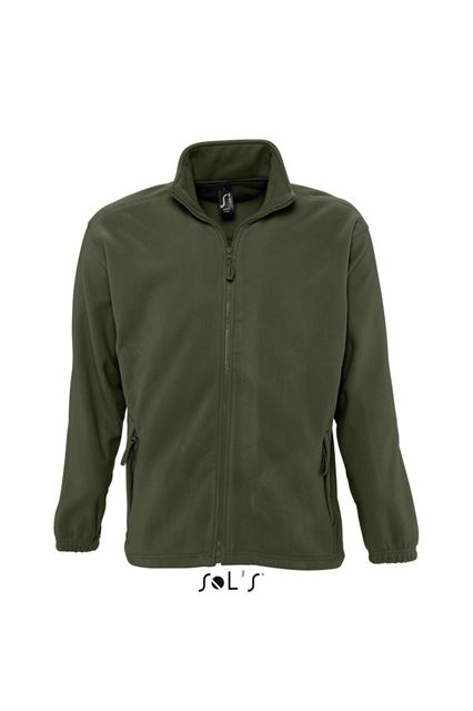 Sol's North Men - Zipped Fleece Jacket – SOL'S in Army