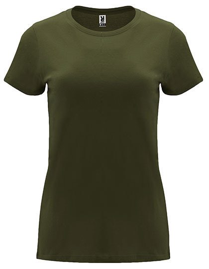 Women´s Capri T-Shirt – Roly in Army Green 15