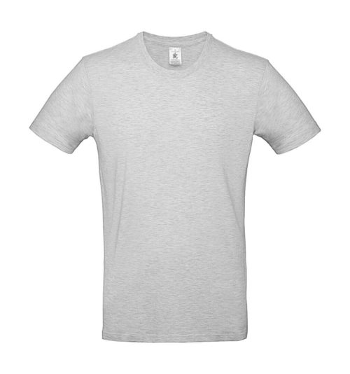 #E190 Men's T-shirt TU03T – B&C in Ash