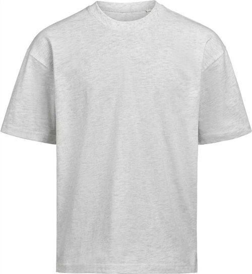 Schweres Oversize Unisex T-Shirt OCS Loose T-Shirt – Untagged Movement in Ash Grey Melange