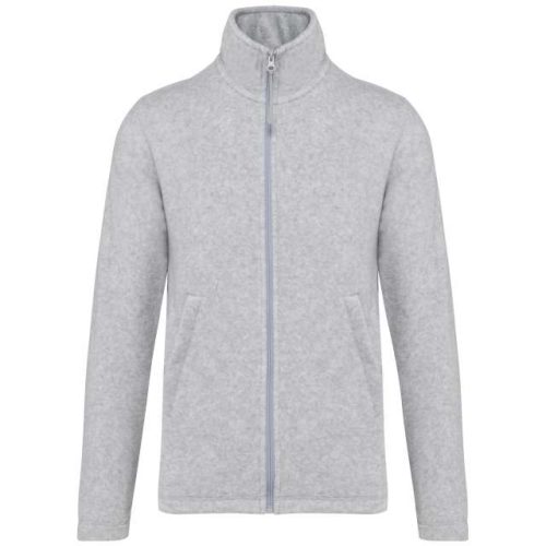 Falco - Full Zip Microfleece Jacket – Kariban in Ash Heather