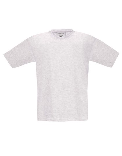 Kids´ T-Shirt Exact 190 – B&C BE INSPIRED in Ash (Heather)