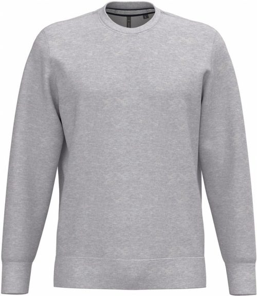 Workwear Sweater K 488 – Kariban in Ash Heather