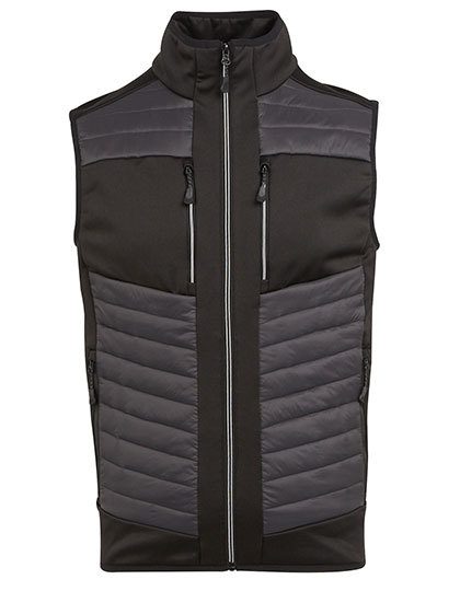 E-volve Unisex Thermal Hybrid Bodywarmer – Regatta Professional in Ash (Heather)/Black
