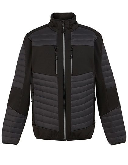 E-volve Unisex Thermal Hybrid Jacket – Regatta Professional in Ash (Heather)/Black