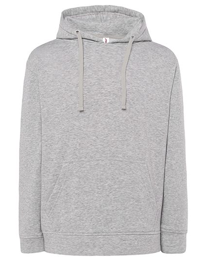 JT Kangaroo Hooded Sweat – JHK in Ash Melange