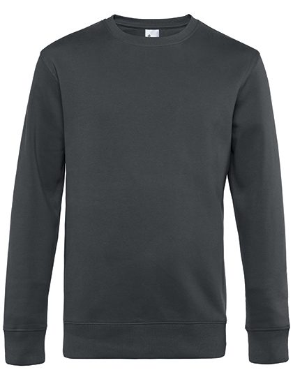 KING Crew Neck Sweat_° – B&C BE INSPIRED in Asphalt